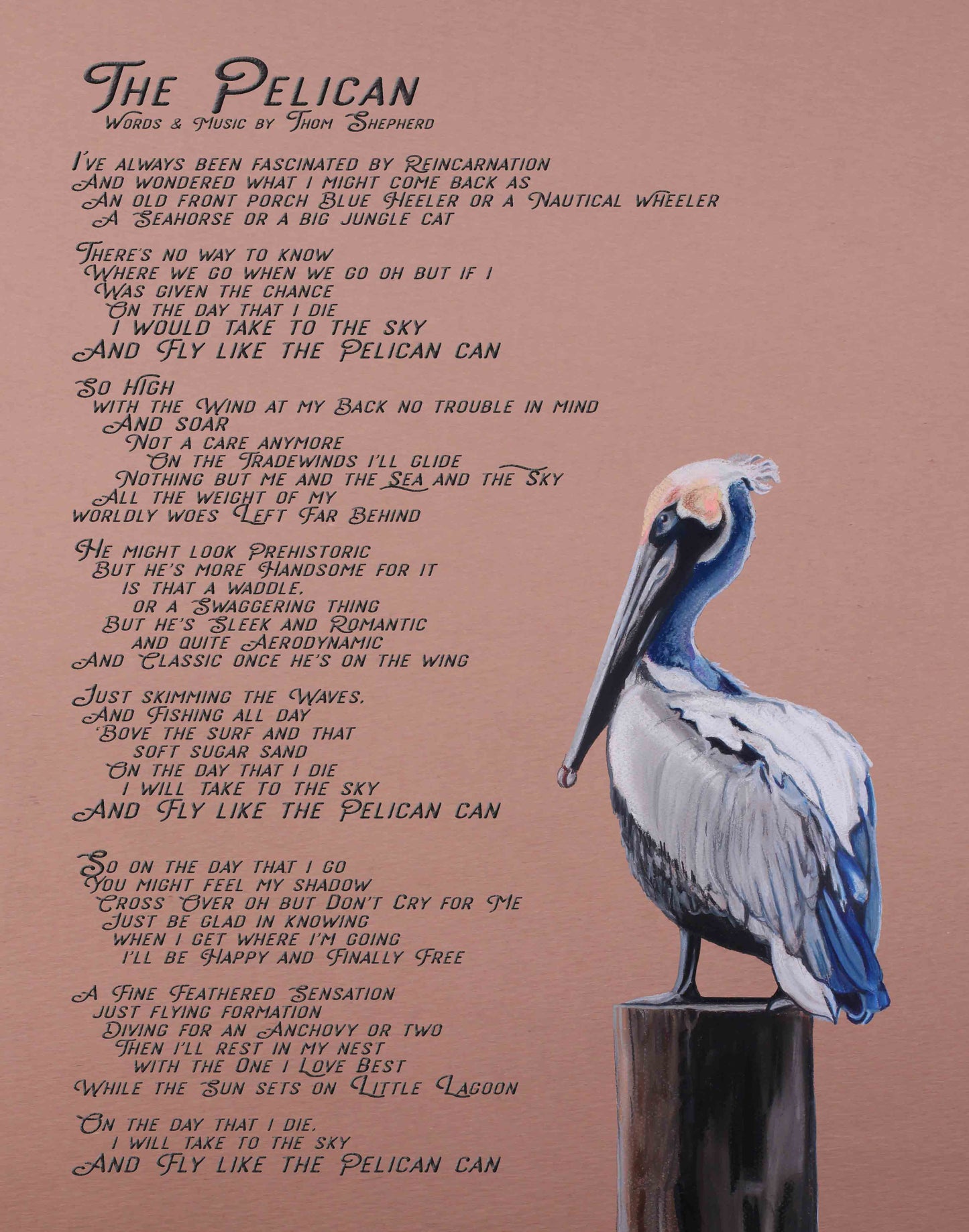 The Pelican Canvas Print