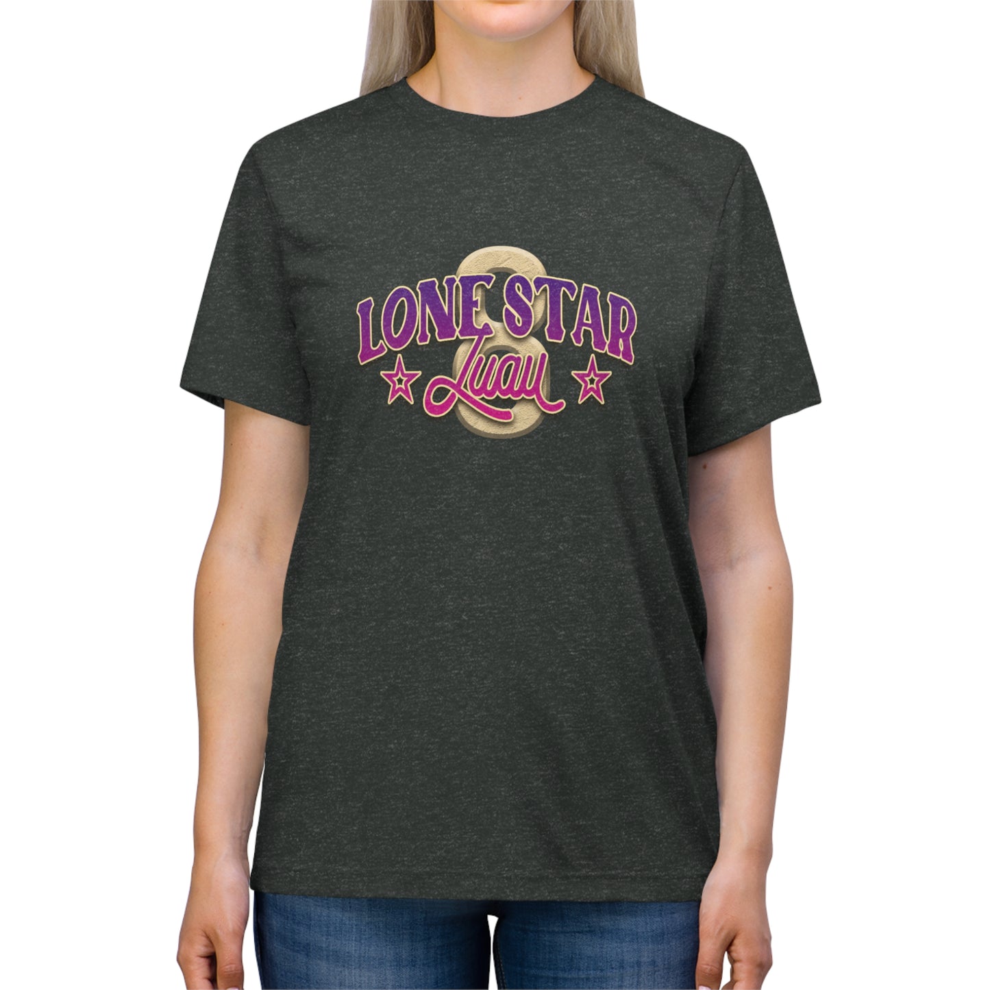 Lone Star Luau 8 Unisex Triblend Tee