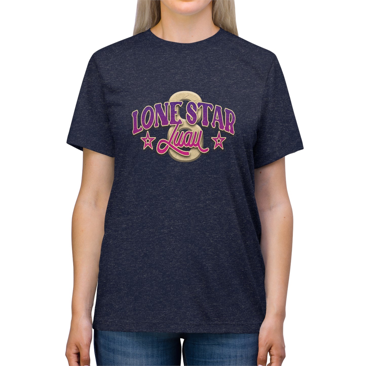 Lone Star Luau 8 Unisex Triblend Tee