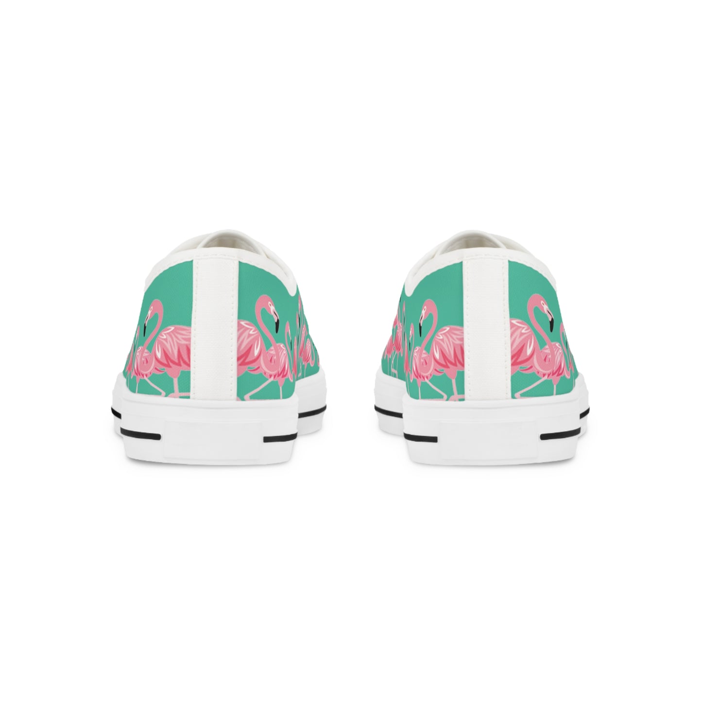 Copy of Pink Flamingo Low Tops - Men's Seafoam Green