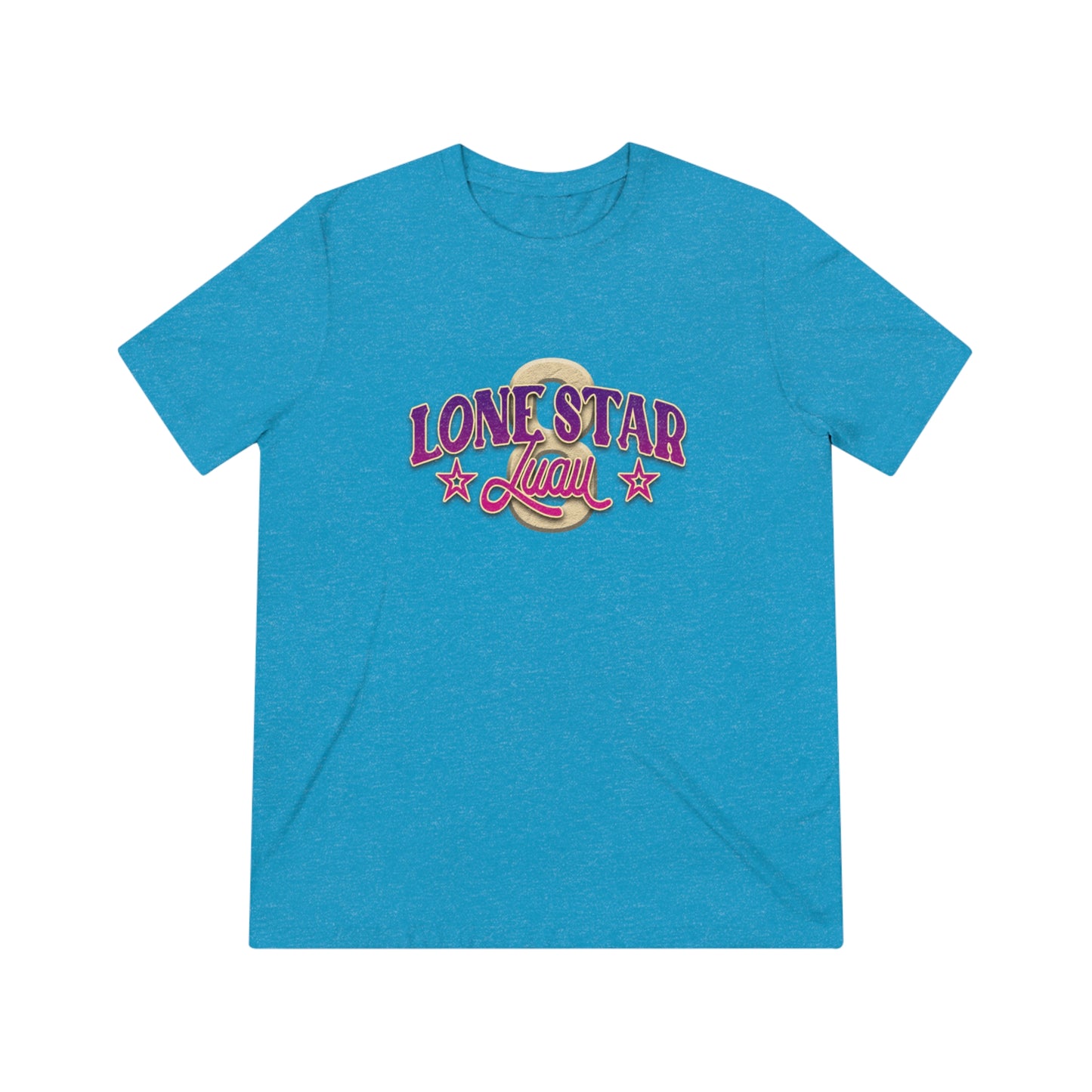 Lone Star Luau 8 Unisex Triblend Tee