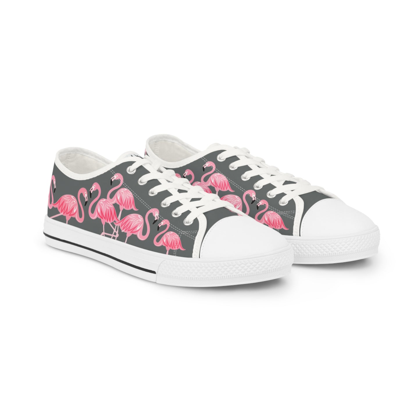 Pink Flamingo Low Tops - Men's