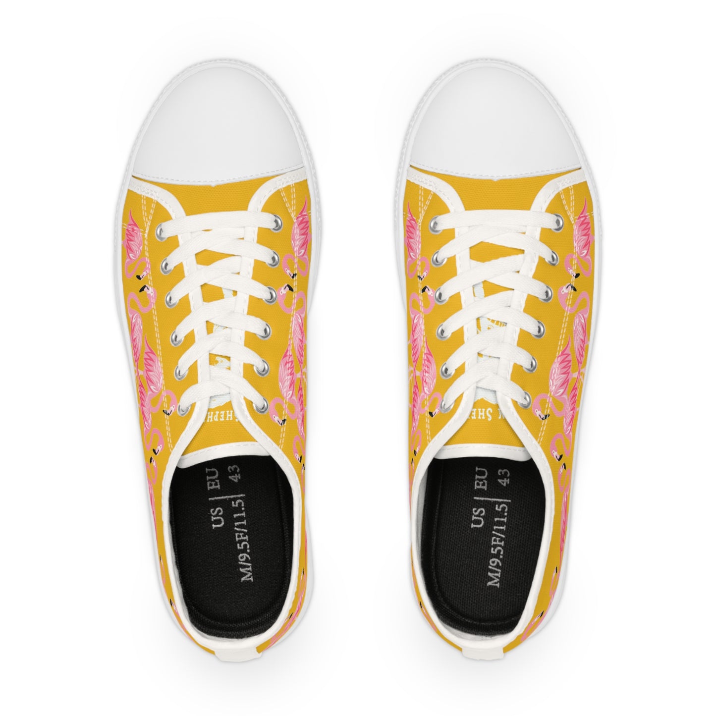 Flamingo Low Tops - Men's Yellow
