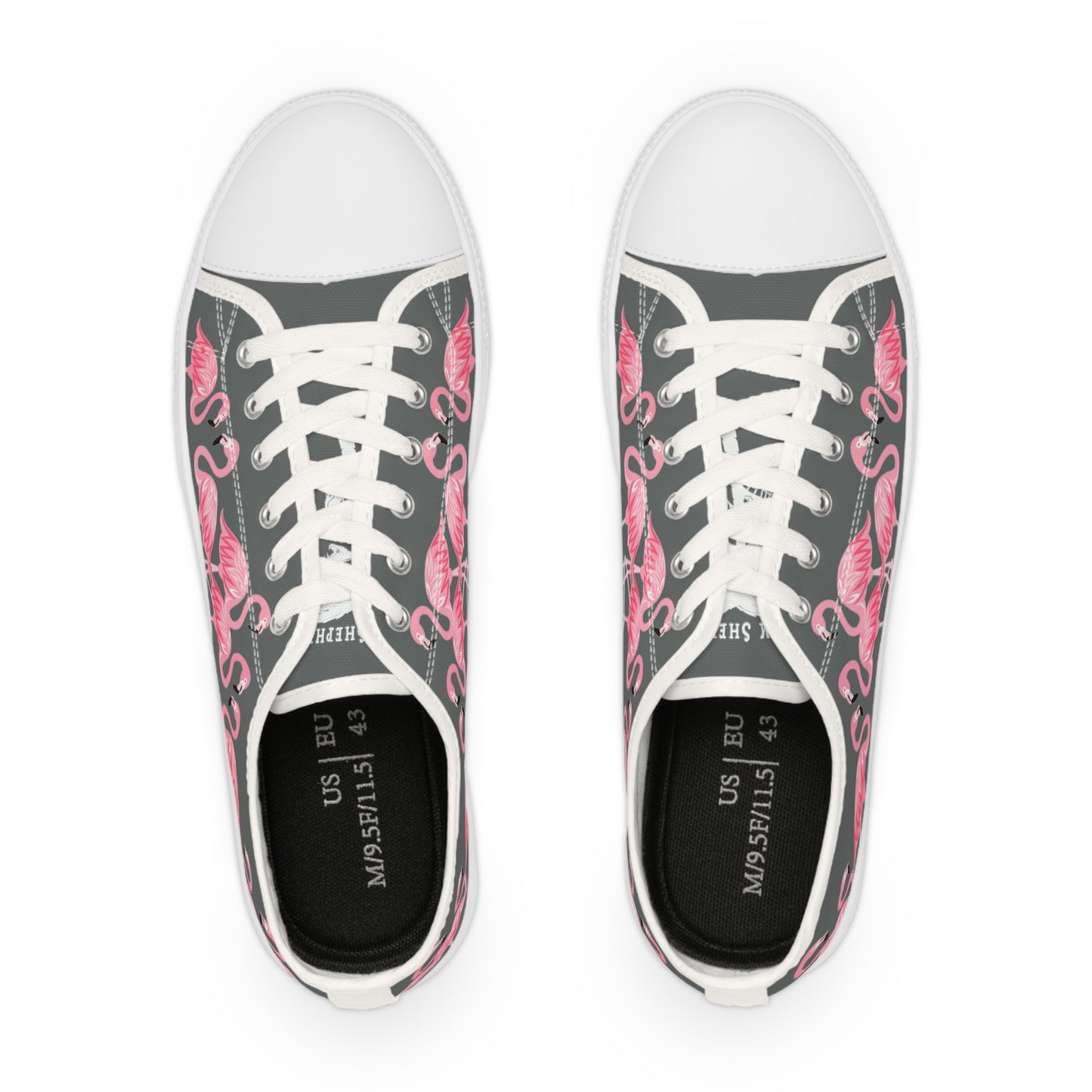 Pink Flamingo Low Tops - Men's