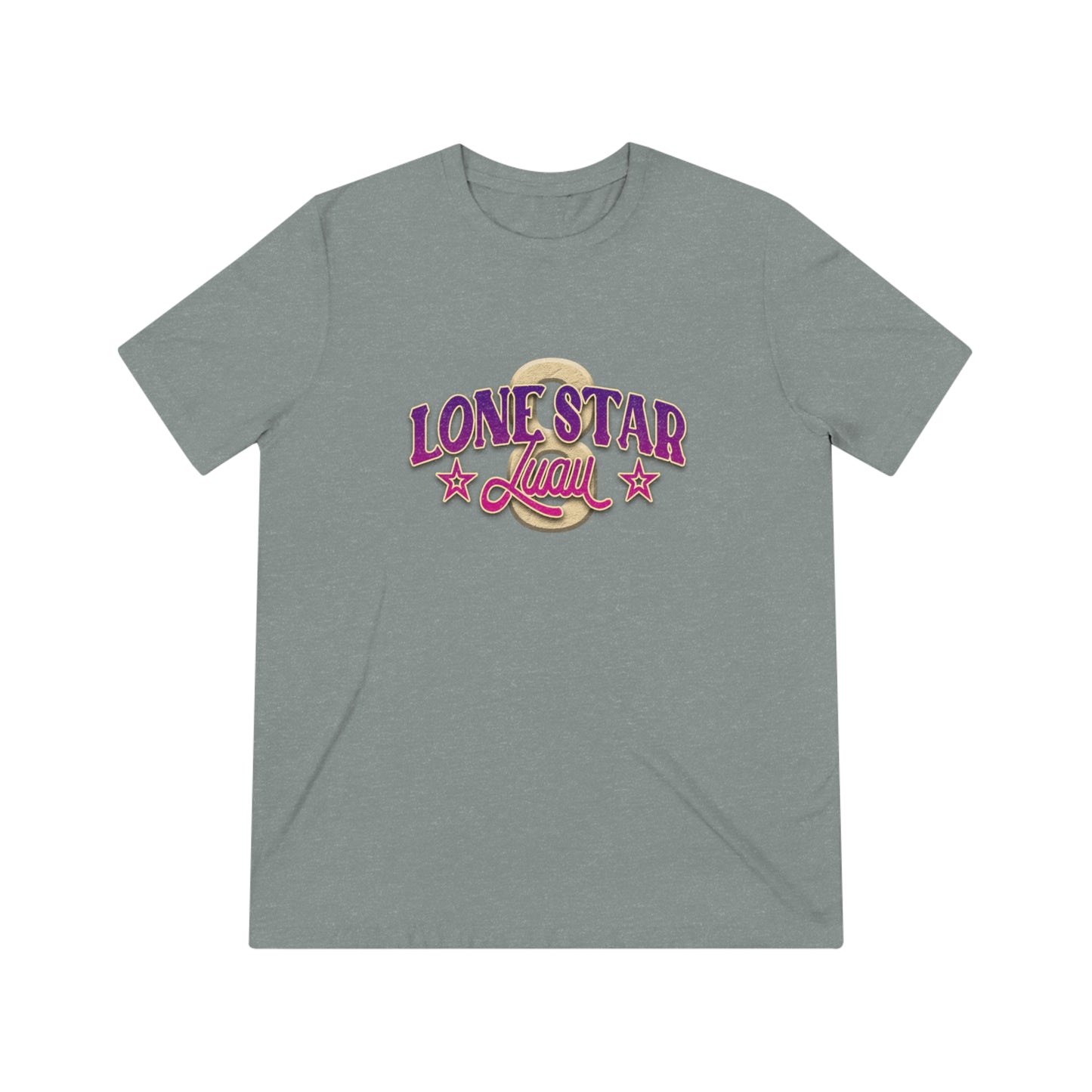 Lone Star Luau 8 Unisex Triblend Tee