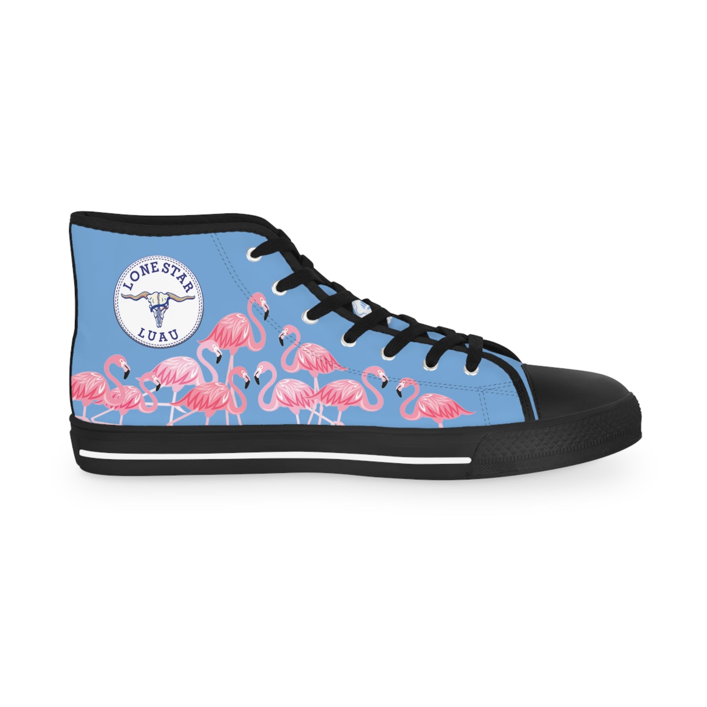 Pink Flamingo High Tops - Men's