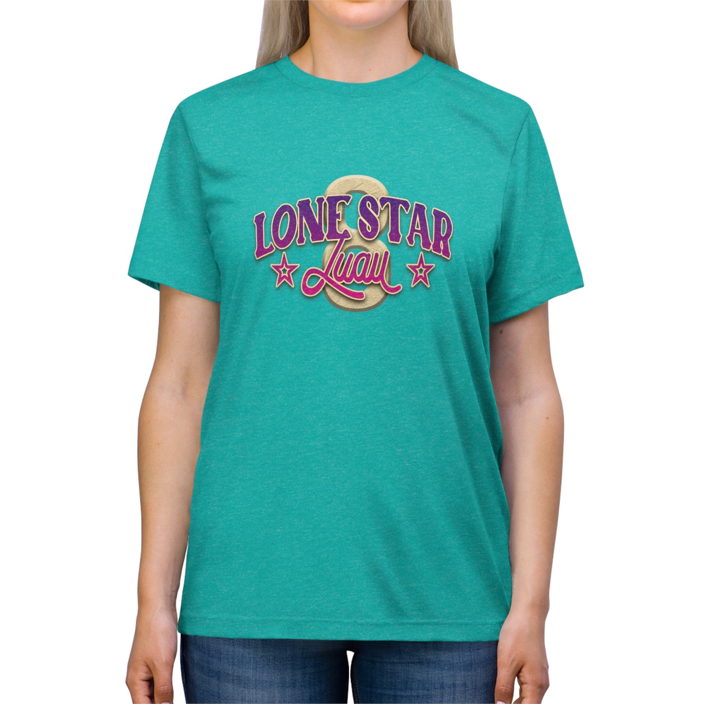 Lone Star Luau 8 Unisex Triblend Tee