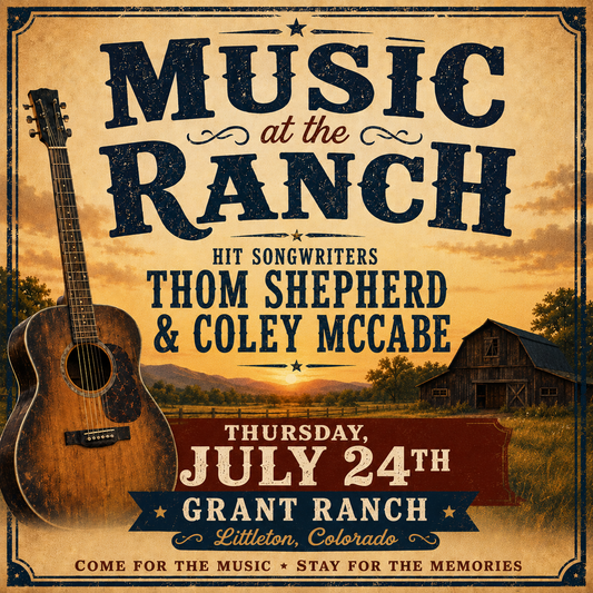 Music at the Ranch- Littleton CO July 24