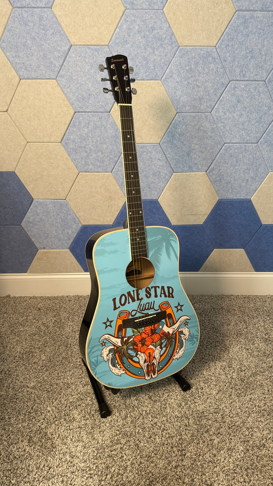 LONE STAR LUAU Acoustic Guitar