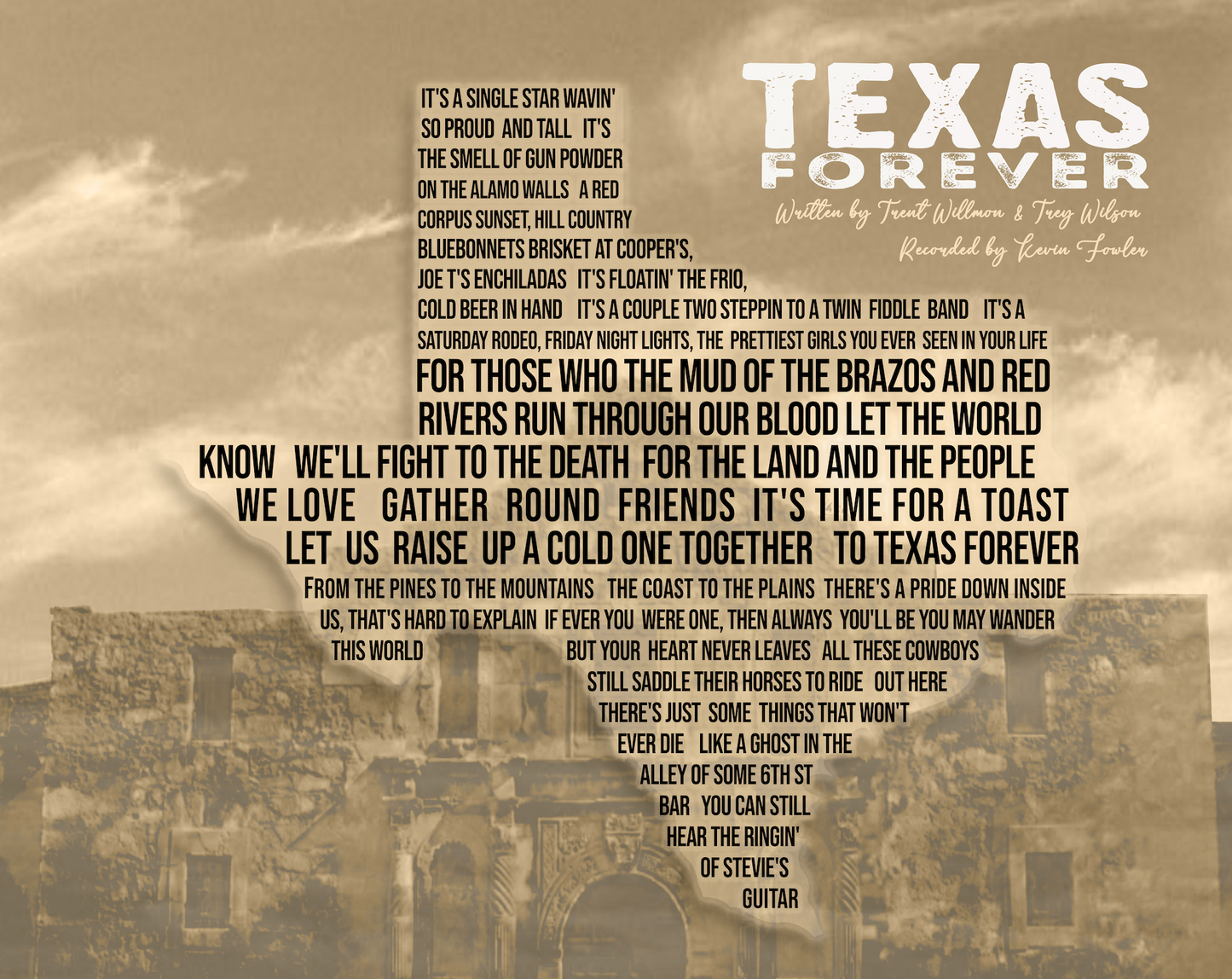 Texas Forever Canvas Print (SALE)