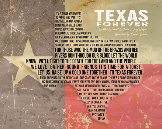 Texas Forever Canvas Print (SALE)