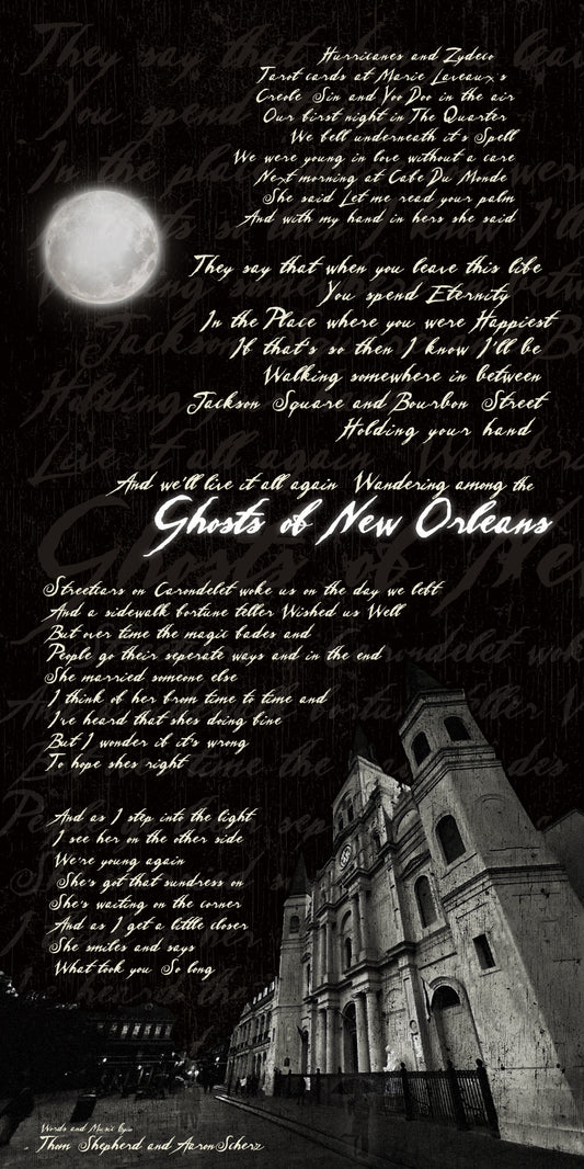 Ghosts of New Orleans Canvas Print